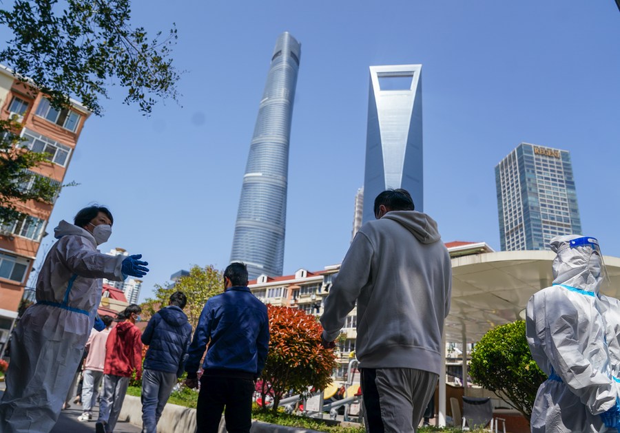 Shanghai lança gestão classificada de áreas da cidade para conter propagação de COVID-19