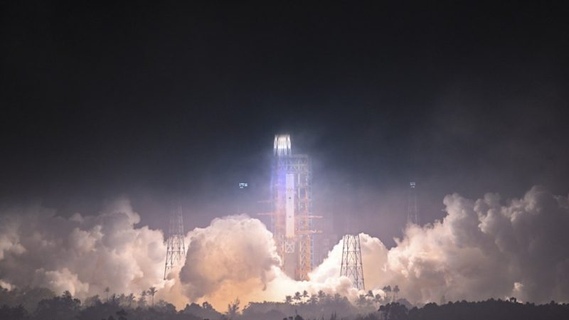 Nave de carga da China se acopla à combinação de estação espacial