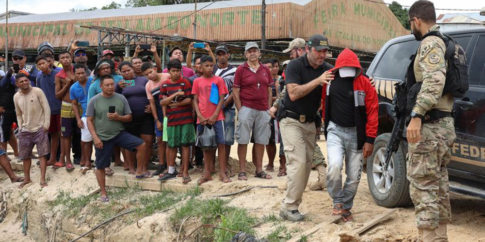 Polícia Federal diz que suspeito preso confessou assassinato do indigenista e do jornalista na Amazônia