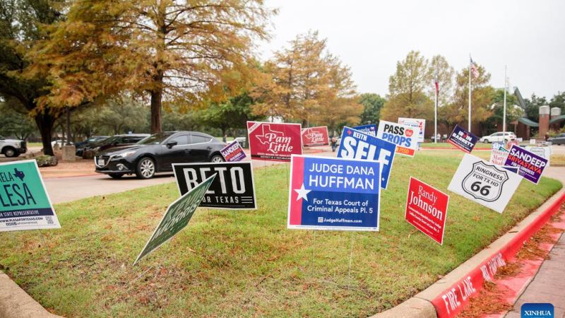 Americanos votam para eleições de meio de mandato de alto risco