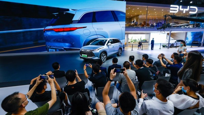 BYD fabrica 3 milhões de veículos de nova energia