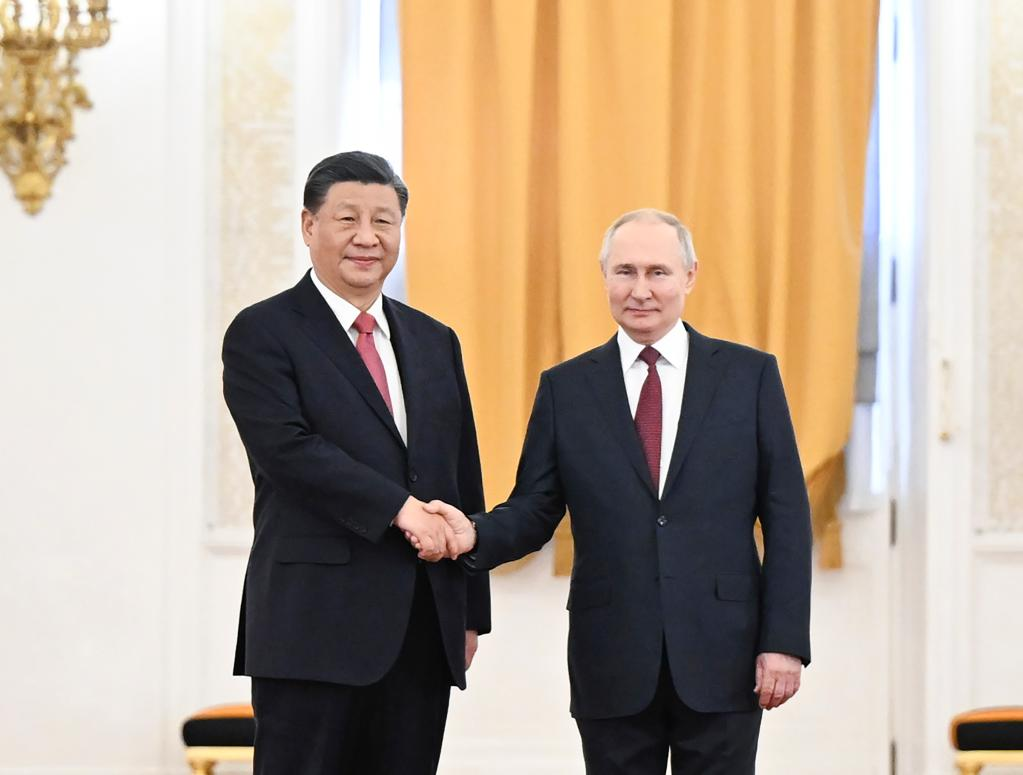 Xi e Putin concordam em aprofundar parceria estratégica abrangente de coordenação para nova era