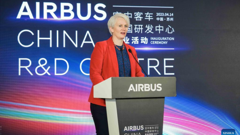 Centro de pesquisa da Airbus em Suzhou da China inicia operações