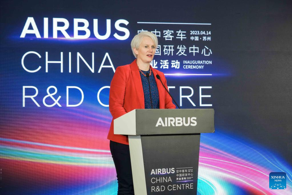 Centro de pesquisa da Airbus em Suzhou da China inicia operações