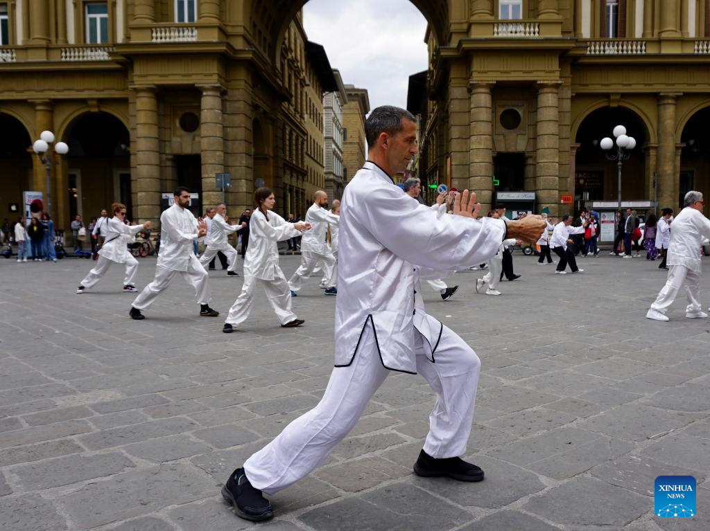 Interesse pelo Tai Chi aumenta em cidade italiana