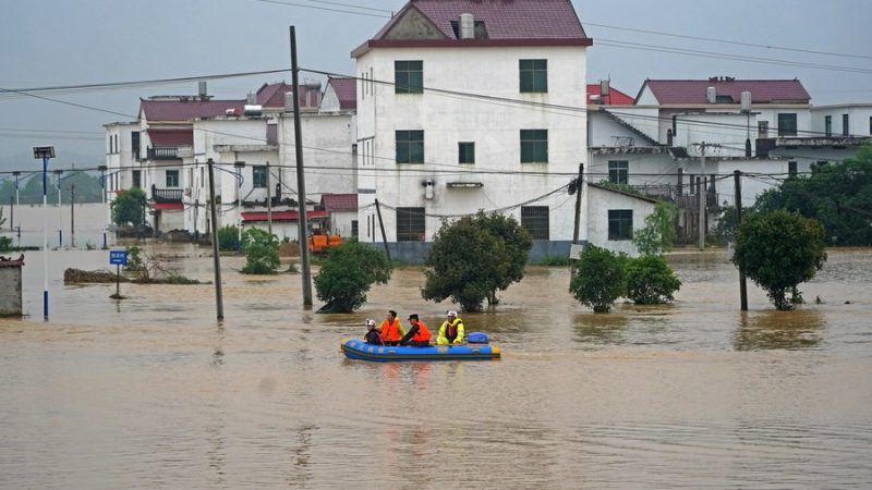 Tempestades afetam 536 mil pessoas em Jiangxi, na China