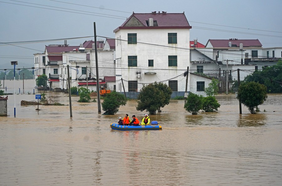 Tempestades afetam 536 mil pessoas em Jiangxi, na China