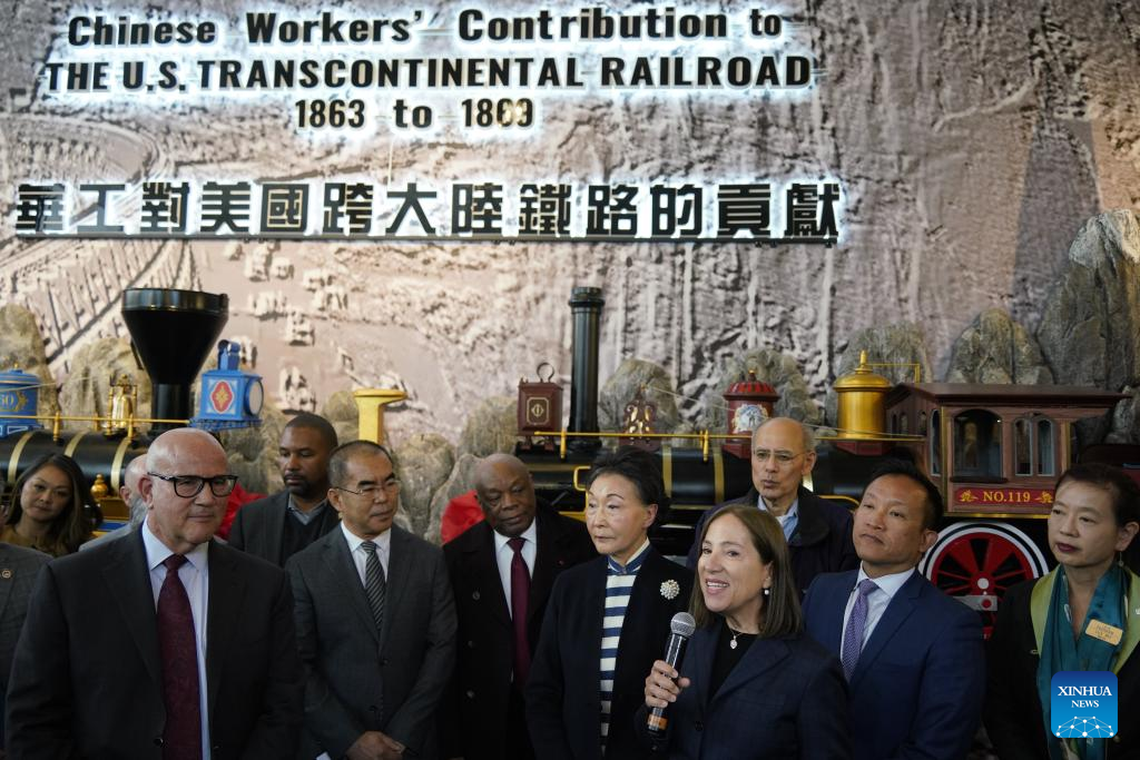 Centro histórico que homenageia trabalhadores ferroviários chineses “coloca a China em destaque” na história dos EUA e da Califórnia