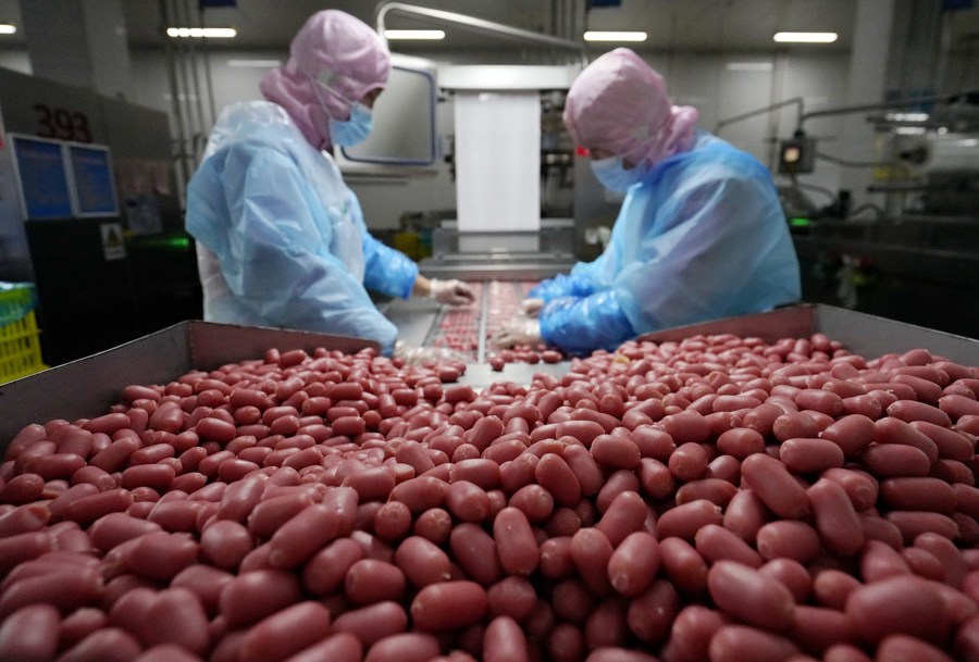 Indústria chinesa de alimentos registra crescimento estável em 2022