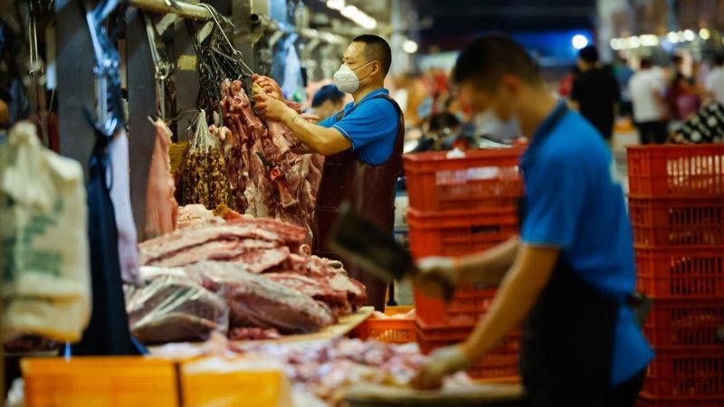 Produção de carne da China atinge recorde de 90 milhões de toneladas em 2022