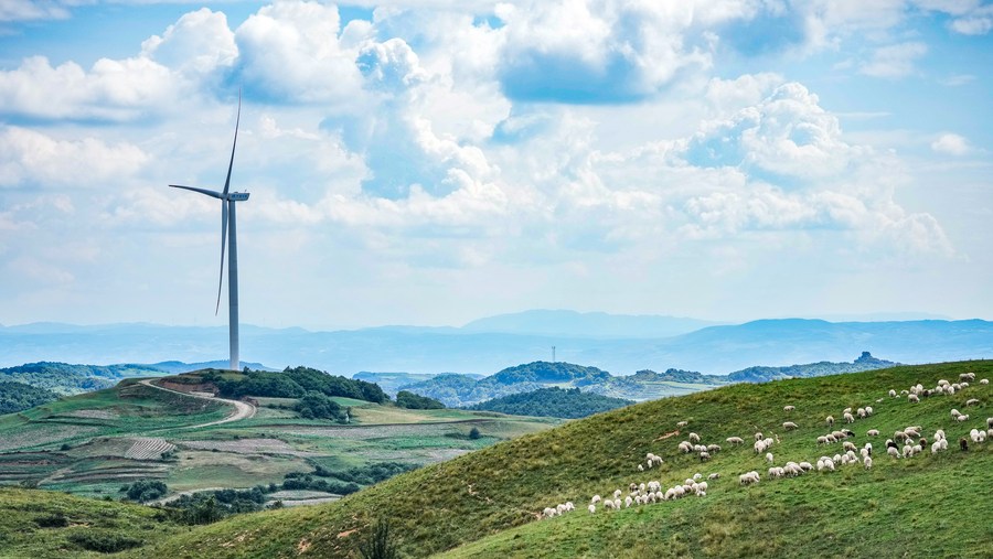 Salta capacidade instalada de energia renovável da China de janeiro a agosto