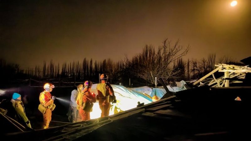 Satélites são utilizados para socorro após terremoto em Xinjiang