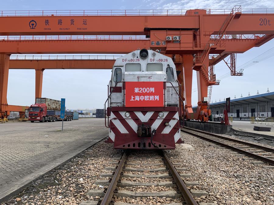 Serviços de trem de carga China-Europa registram expansão robusta nos primeiros 4 meses