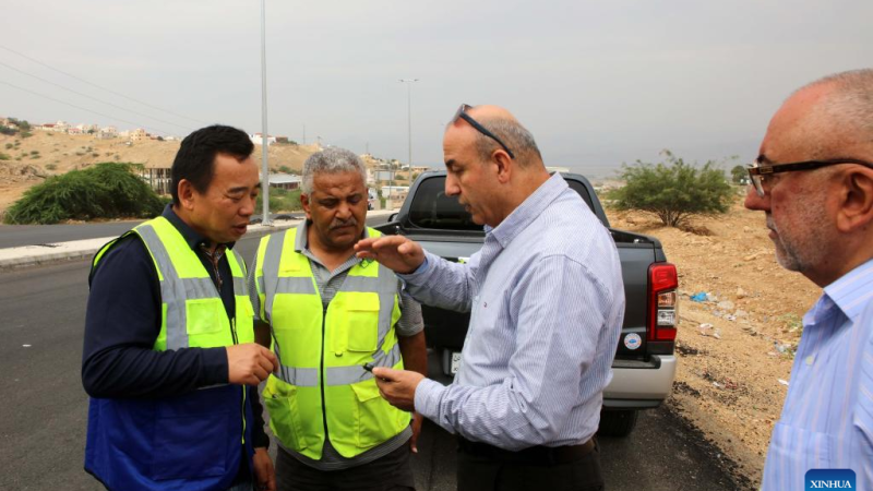 Nova rodovia Ardha-Salt, fruto da forte cooperação entre China e Jordânia