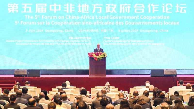 China e África buscam mais cooperação entre governos locais