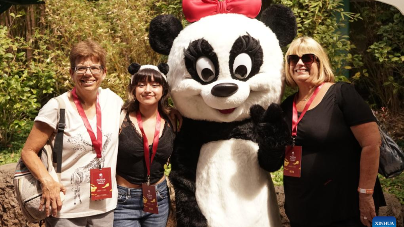 Califórnia proclama o Dia do Panda em homenagem à estreia pública de dois pandas gigantes