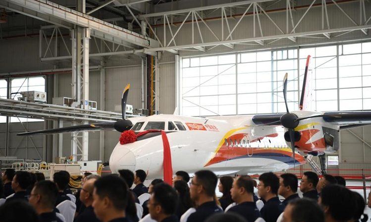 China entrega os primeiros aviões de combate a incêndios MA60 ao cliente