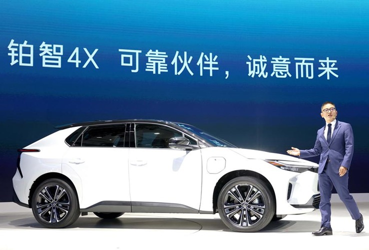 Projeto de célula de combustível da Toyota inicia produção em Beijing