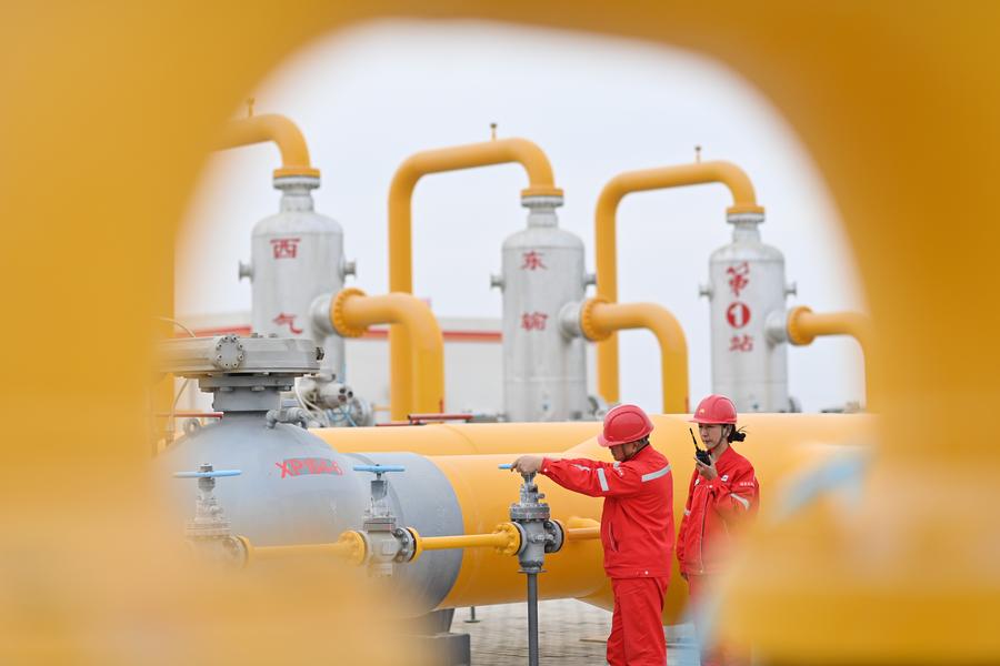 Campo petrolífero de Tarim fornece volumes recordes de gás natural ao sul de Xinjiang