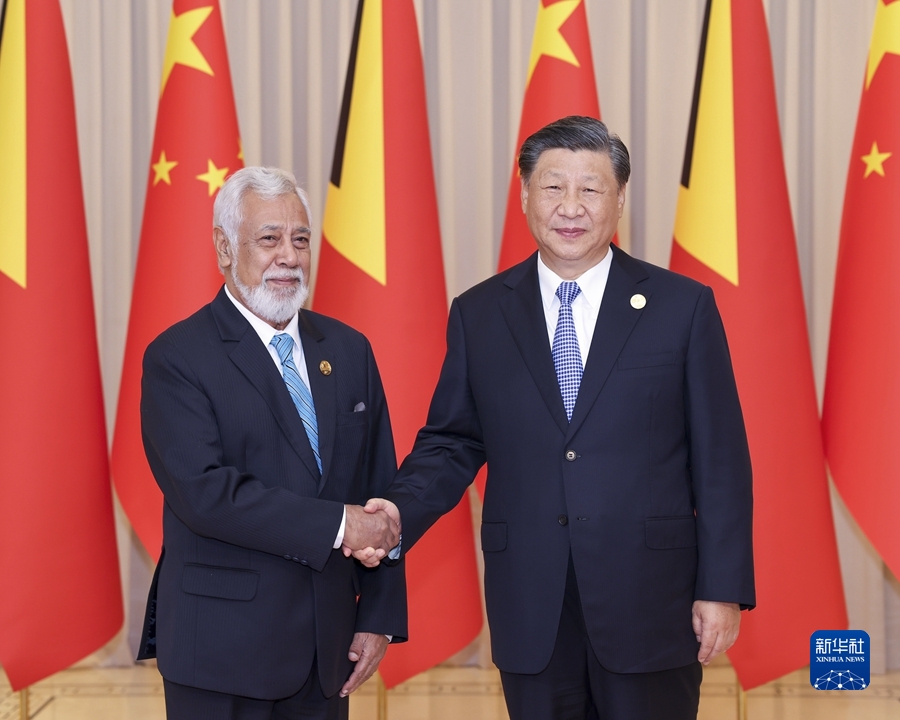 China e Timor-Leste elevam laços para parceria estratégica abrangente