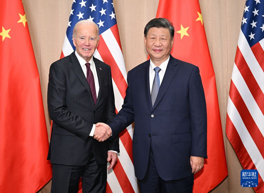 Xi Jinping se reúne com presidente dos EUA, Joe Biden