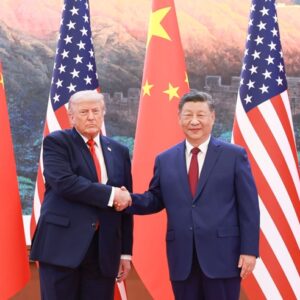 Xi Jinping reúne-se com presidente dos Estados Unidos em Beijing