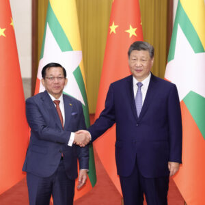 Presidentes da China e de Mianmar se reúnem em Beijing