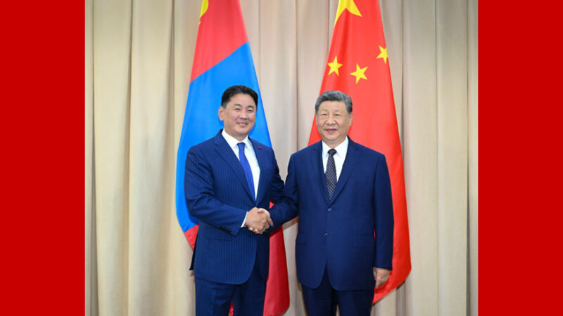 Xi Jinping diz que China está pronta para avançar lado a lado com Mongólia no caminho de modernização
