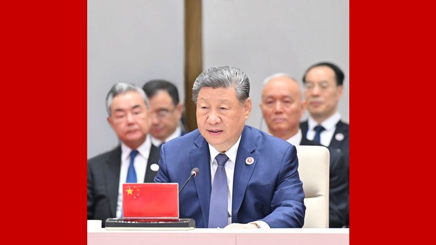 Xi Jinping profere importante discurso na cúpula da OCS