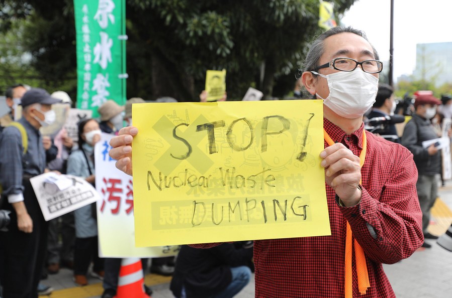 Mais de 78% de internautas se opõem à decisão do Japão de despejar água radioativa no mar, diz pesquisa