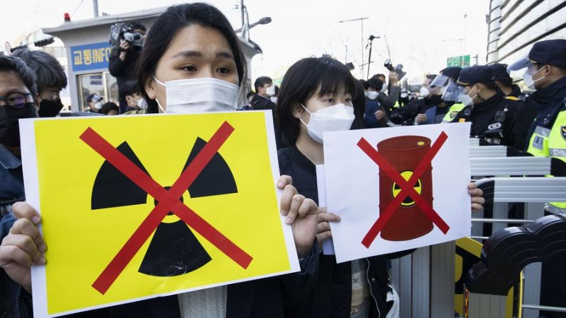 China e República da Coreia exigem que Japão lide prudentemente com águas residuais de Fukushima