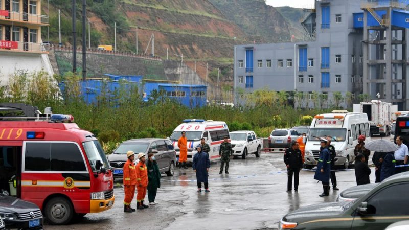 Ampliação: Xi pede trabalho de resgate completo após explosão de gás no centro da China