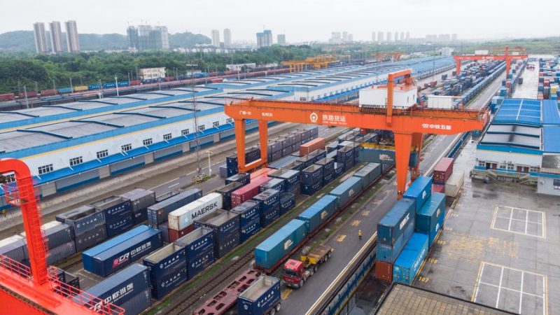 Carga ferroviária da China aumenta 8,9% no primeiro semestre