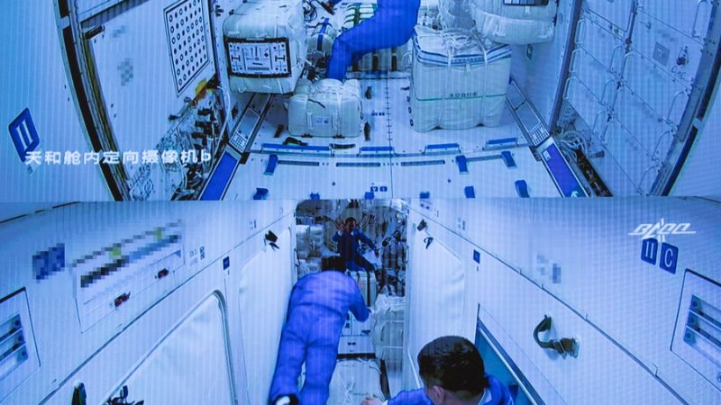 Como os astronautas chineses permanecem saudáveis no espaço