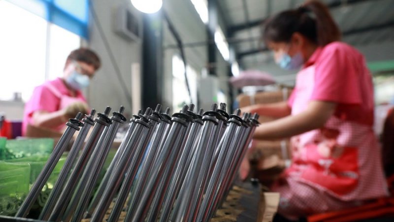 PMI manufatureiro da China cai para 50,1 em agosto