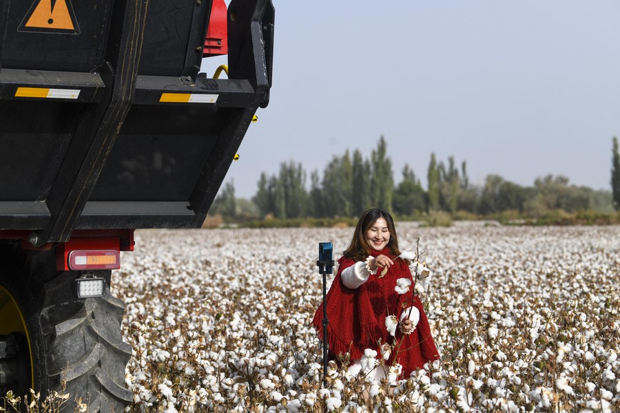 Trabalhadores de base em Xinjiang refutam calúnia sobre “trabalho forçado”