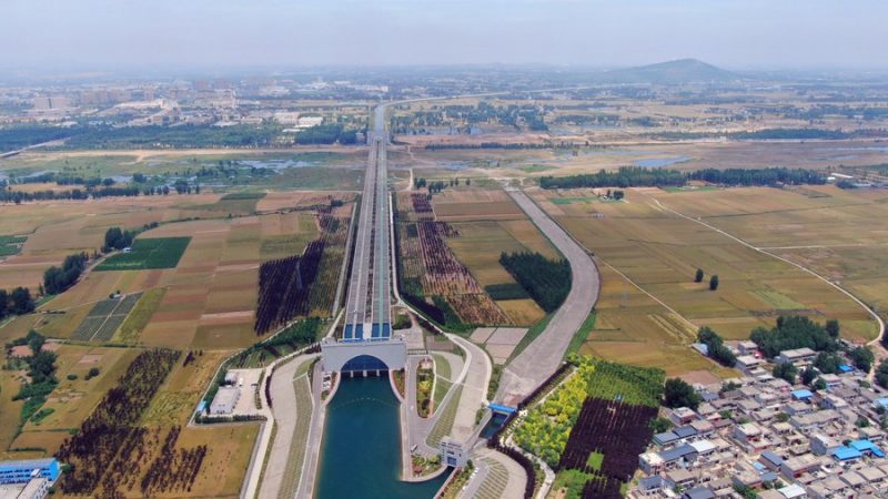 Megaprojeto chinês de desvio de água beneficia 140 milhões de pessoas