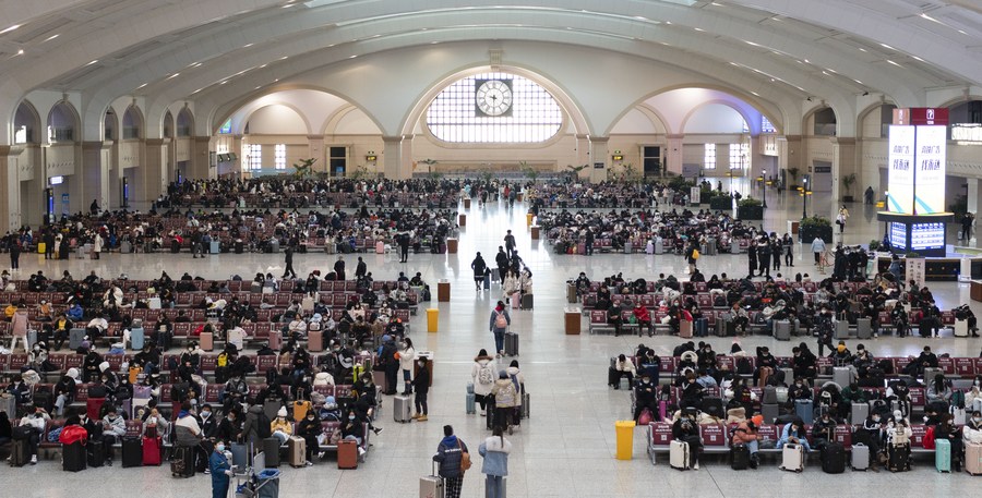 Passageiros ferroviários na China passarão de 3 bilhões em 2022