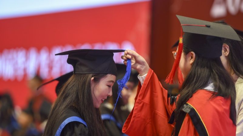 China adiciona 6,5 milhões de diplomados em mestrado em 10 anos