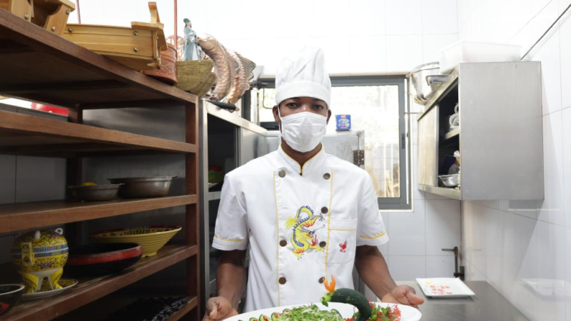 Cozinha chinesa ganha popularidade em Gana