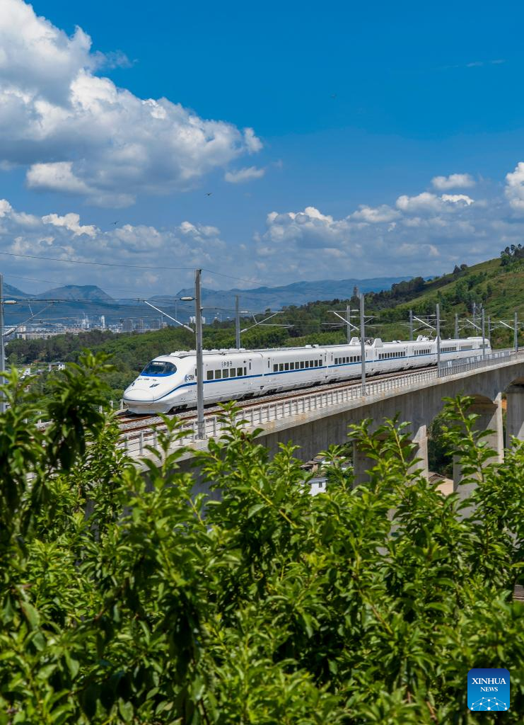 Ferrovia de alta velocidade Mile-Mengzi entra na fase de teste