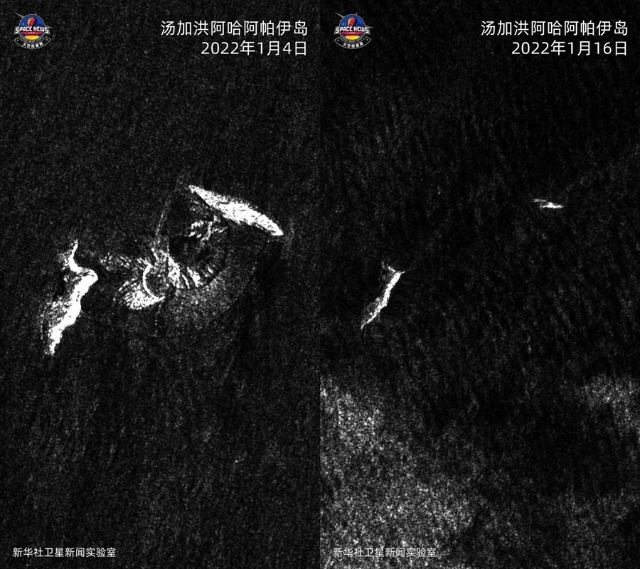 Pesquisadores chineses descobrem ondas internas oceânicas geradas pela erupção do vulcão Tonga