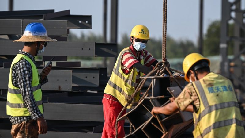 Setor chinês de construção dá grandes passos na última década, diz relatório