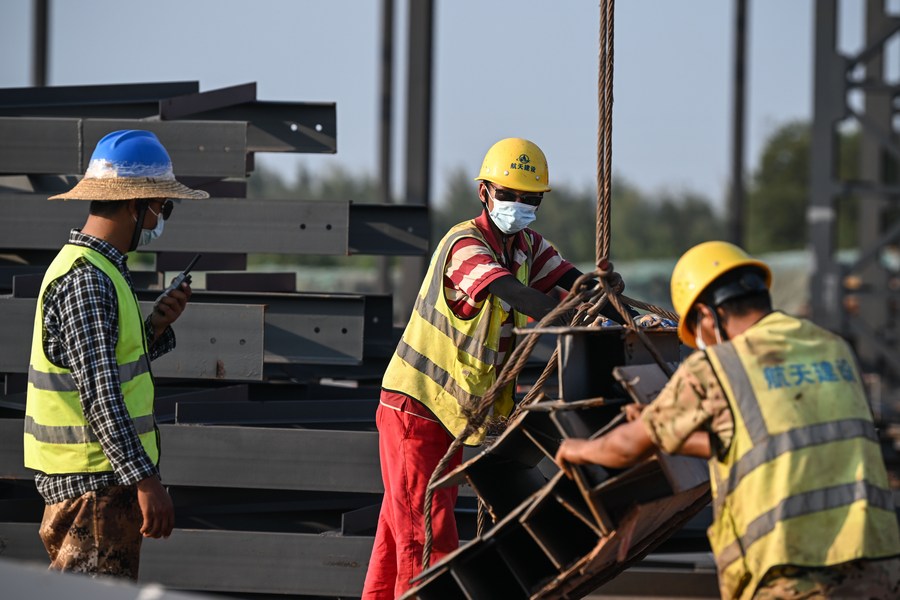 Setor chinês de construção dá grandes passos na última década, diz relatório