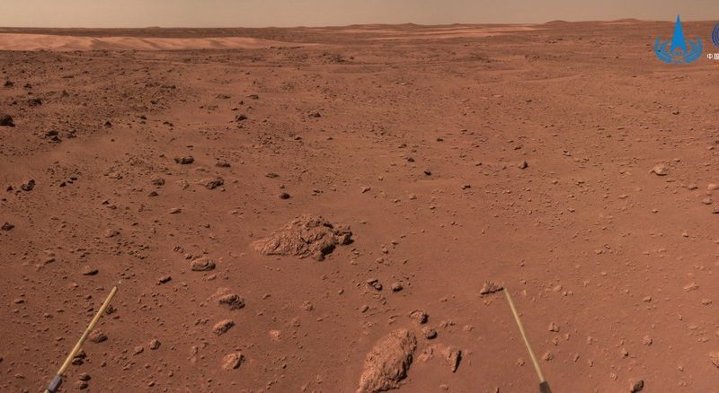 Rover de Marte da China revela subsuperfície marciana seca e multicamada