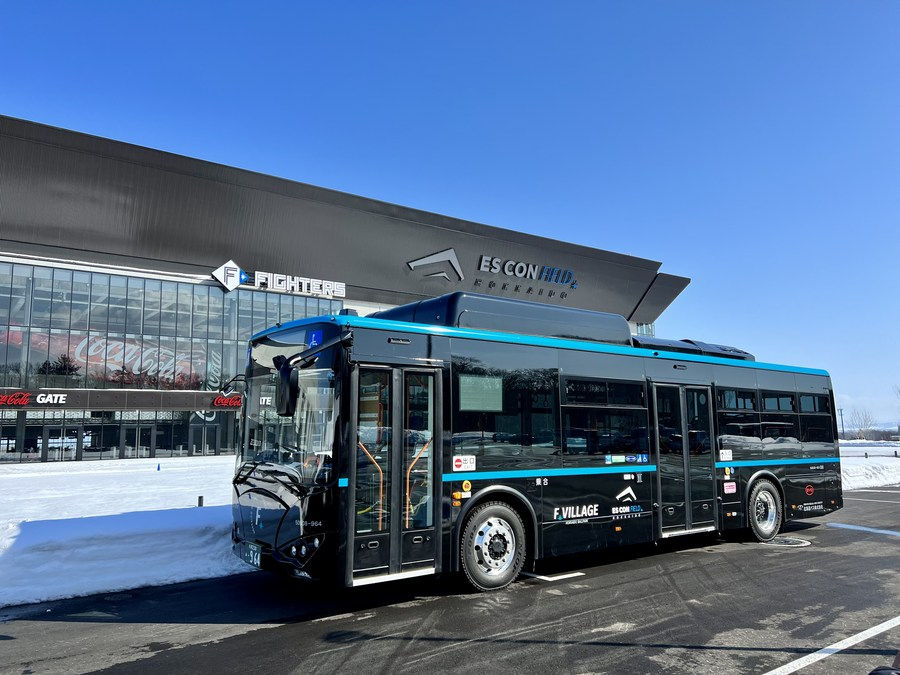 BYD entrega ônibus elétricos para Hokkaido, no Japão