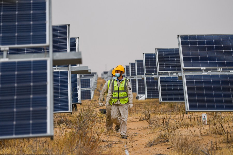 Eletricidade verde responde por 58% da eletricidade consumida por cluster de centro de dados na Mongólia Interior, na China