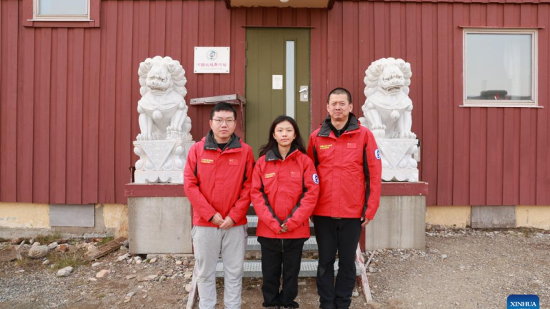 Equipe de expedição chinesa inicia pesquisa na Estação Rio Amarelo no Ártico