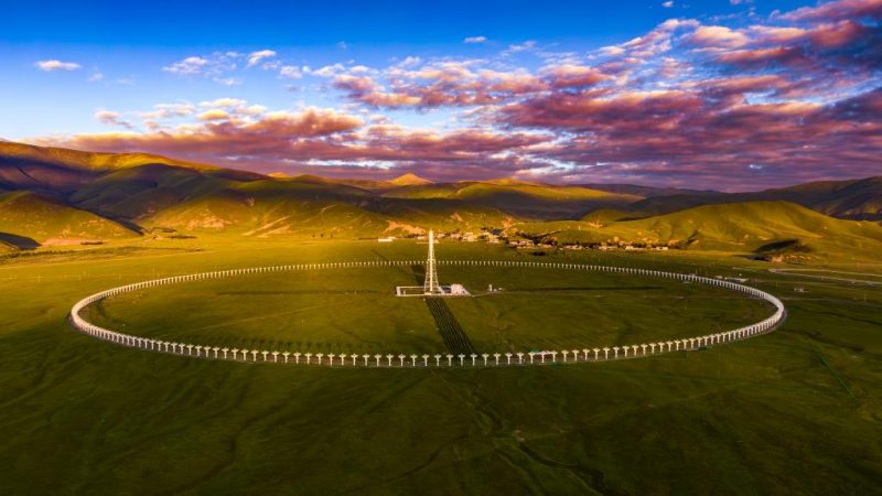 Conjunto de telescópios solares da China é oficialmente concluído