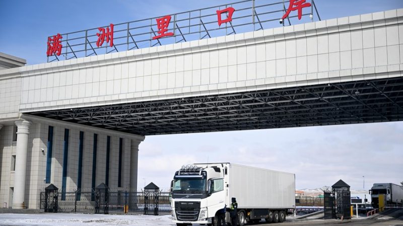 Índice de preços de logística rodoviária da China sobe